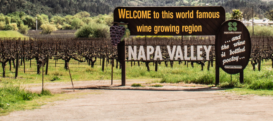 Welcome to Napa Valley Sign